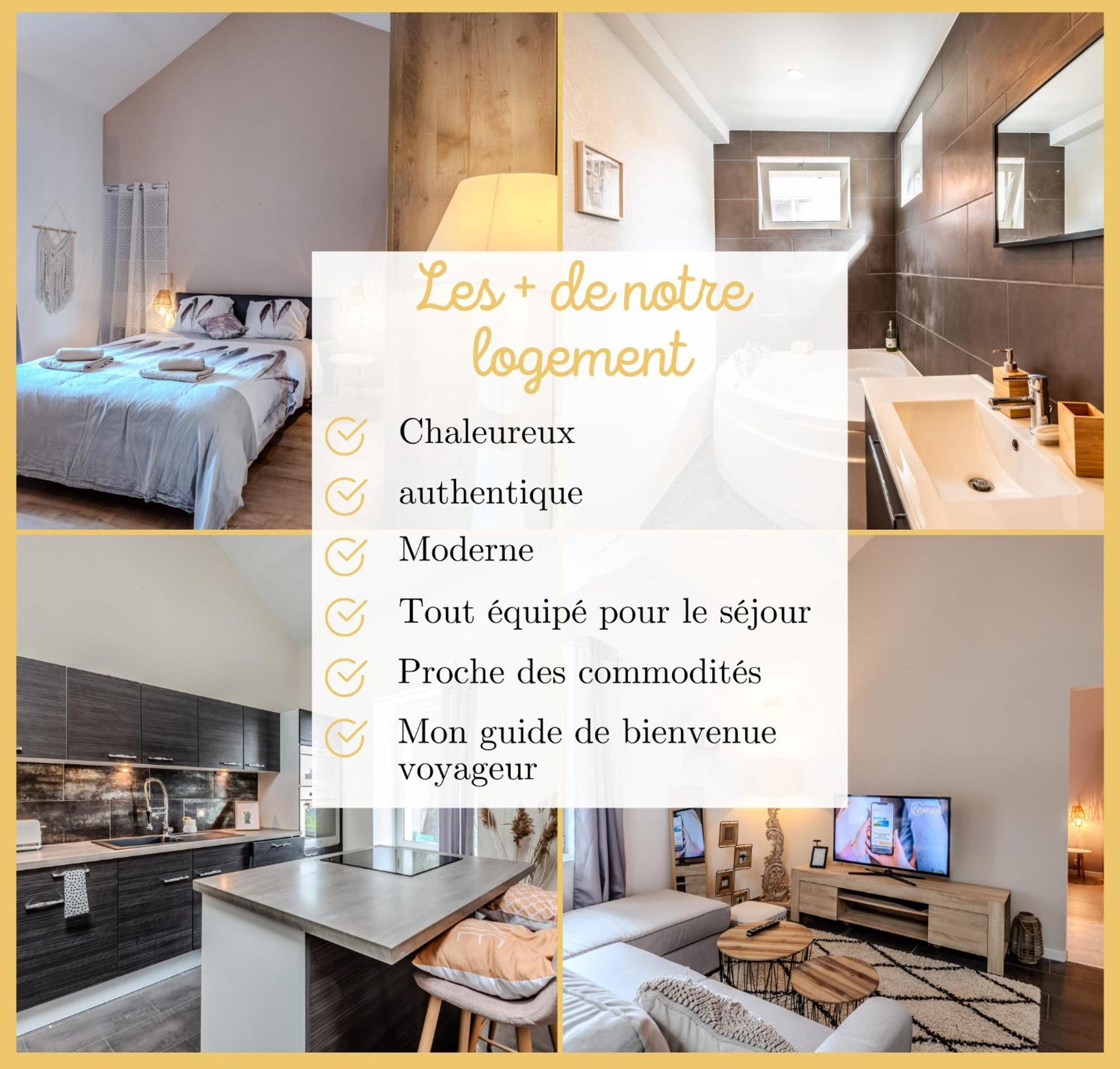 Chez Douv I T2 I Douvaine Apartment Luaran gambar